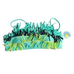 Women's Island Soul Bikini Top Size 1X Multicolor